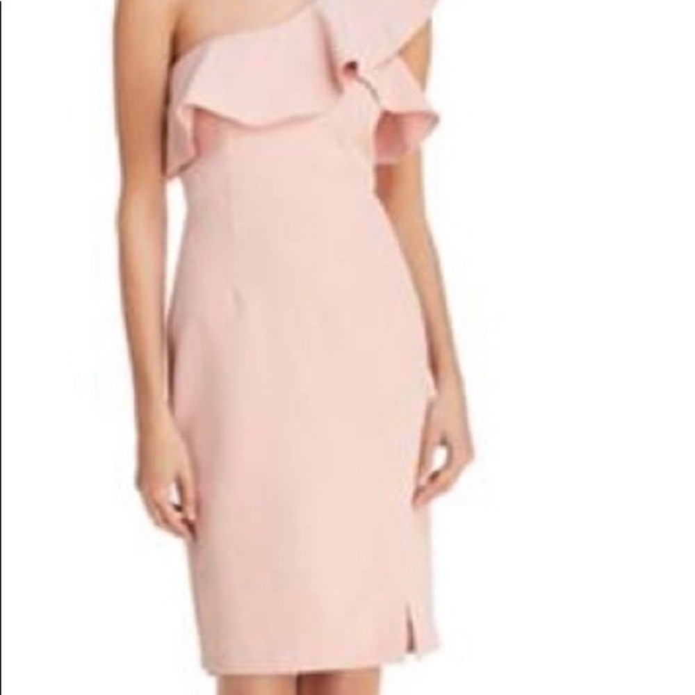 Bardot Ruffled One Shoulder Dress